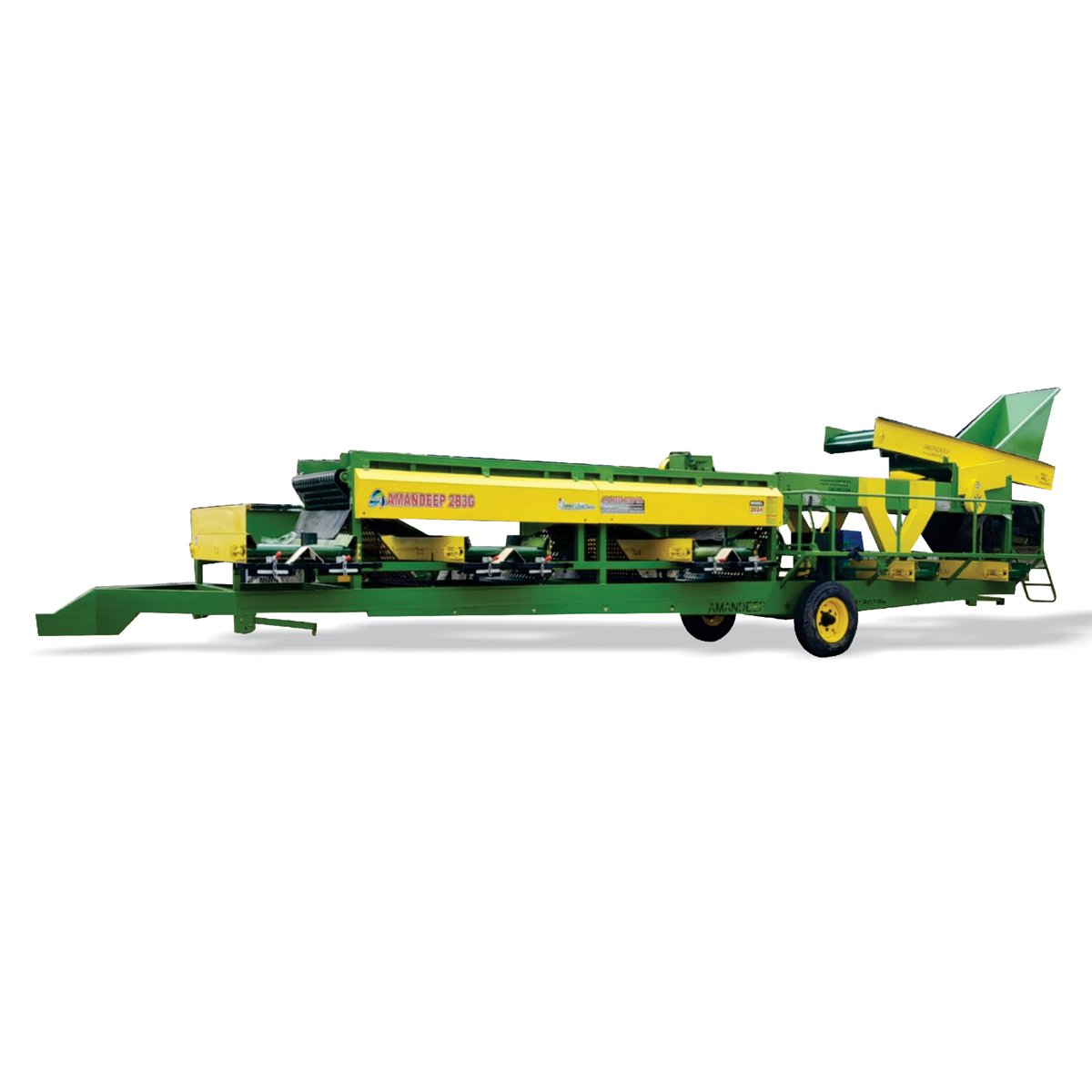 2B 3G Potato Grader / Mobile Potato Grader Manufacturer and Supplier in Punjab India