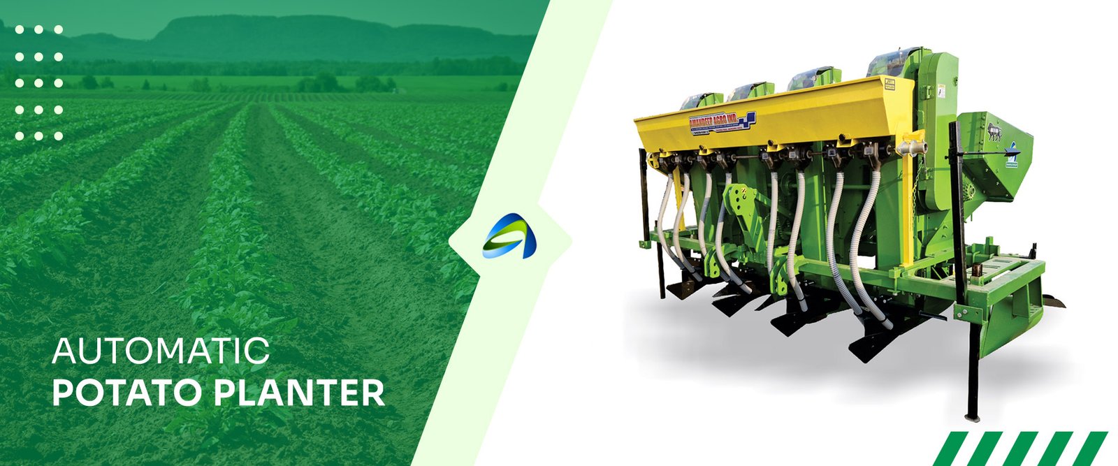 Automatic Potato Planter Manufacturer & Supplier in Punjab, India - Amandeep Agro Industries 