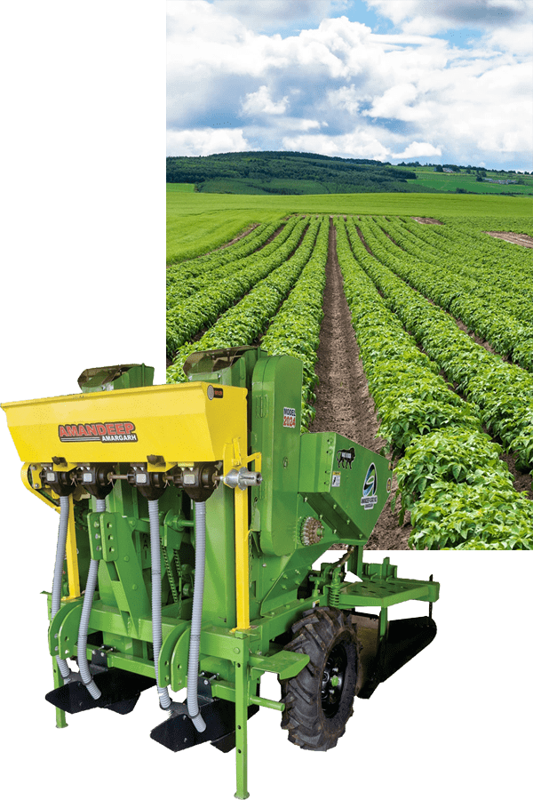 Automatic Potato Planter - Amandeep Agro Industries
